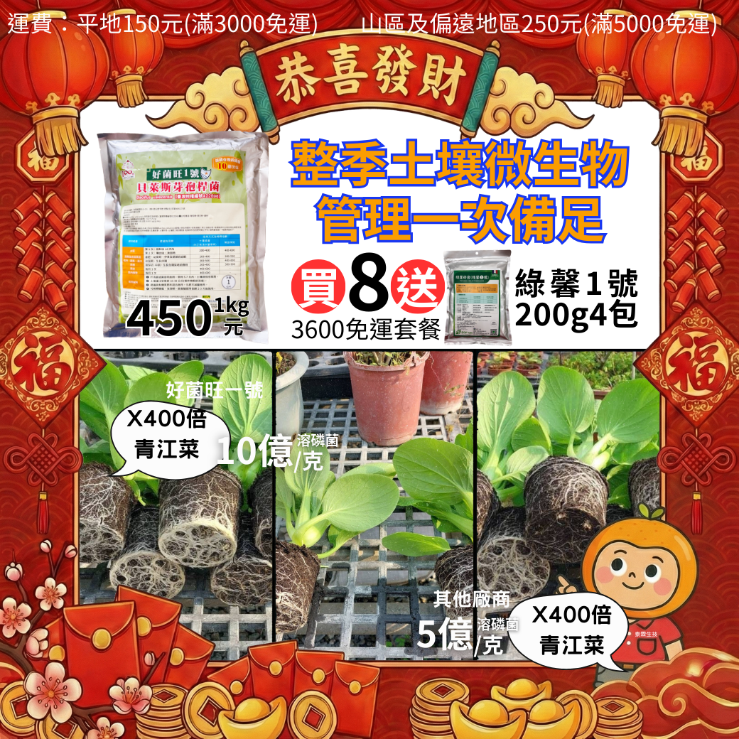 20260213專業農友愛用推薦｜好菌旺1號溶磷菌＋綠馨1號氨基酸互相加持，根系顧好、肥效拉滿、水稻果樹到青蔥，所有作物一次搞定