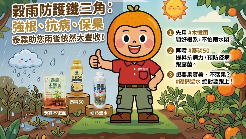 【節氣】穀雨時節「濕」氣重，您的作物是在長大，還是在「喊救命」？🆘🌧️