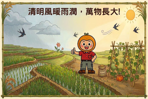 【節氣】😱 清明雨紛紛，作物斷了魂？這三招「防水＋防病」神技不學，你的心血真的會被大雨沖走！ ⛈️💸2