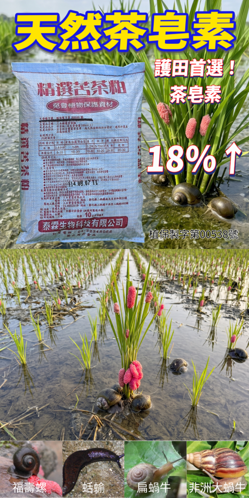 # 20260803天然茶皂素護田首選！精選苦茶粕10kg水田生態調理與植保防護推薦